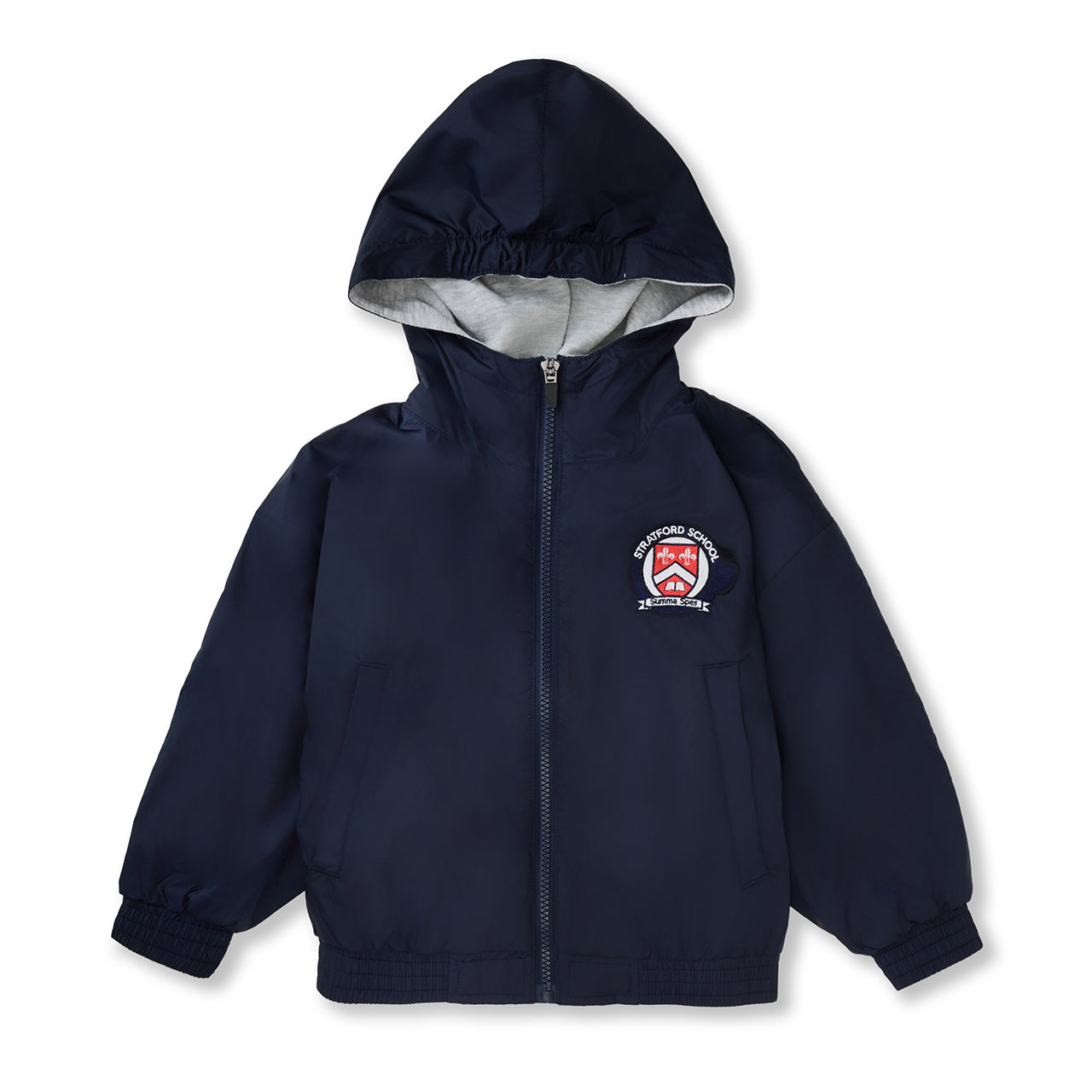 Navy Windbreaker Jacket
