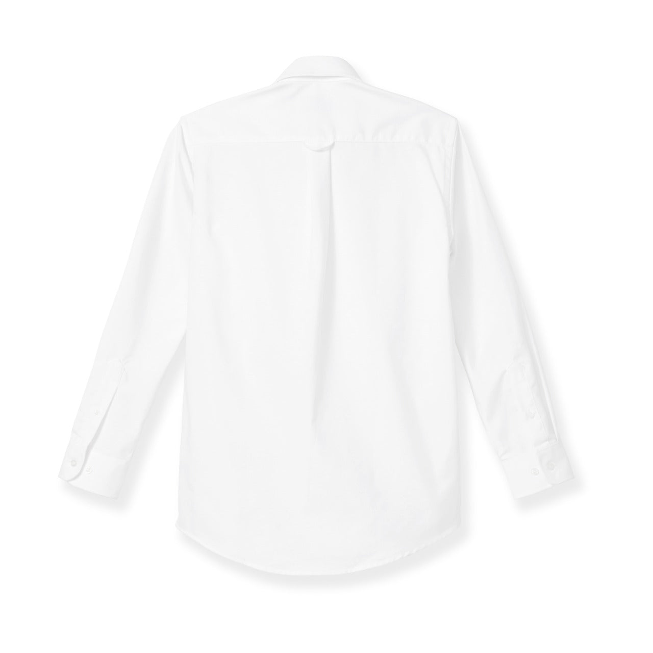 White Long Sleeve Oxford Shirt