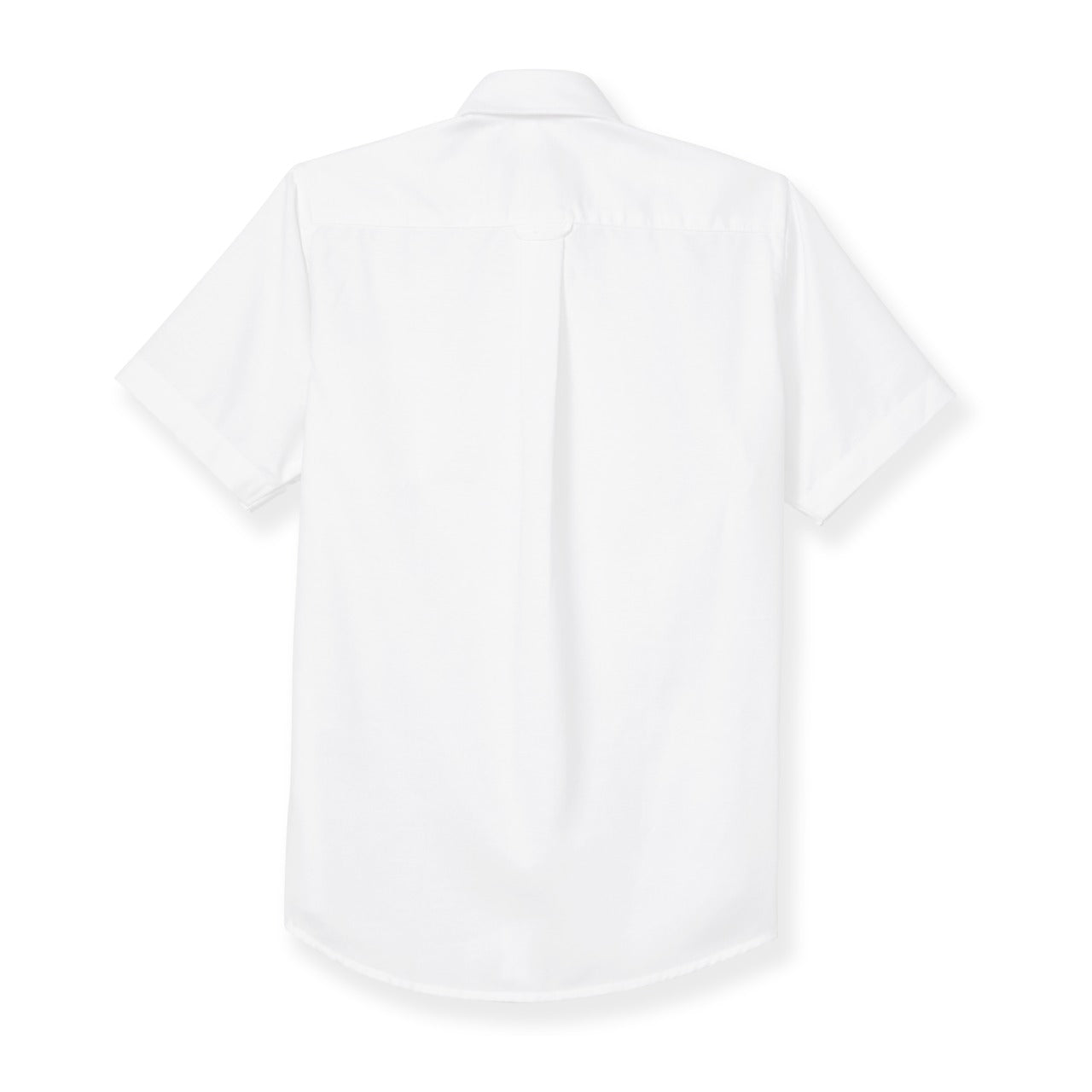 White Short Sleeve Oxford Shirt