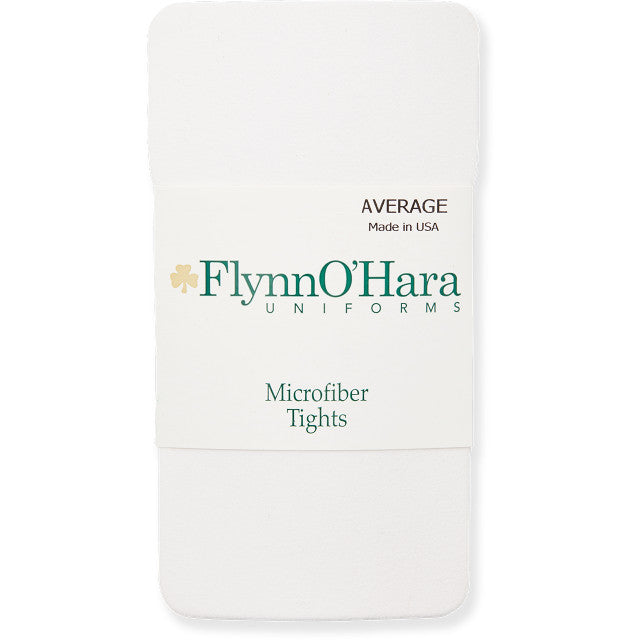 White Opaque Nylon Tights