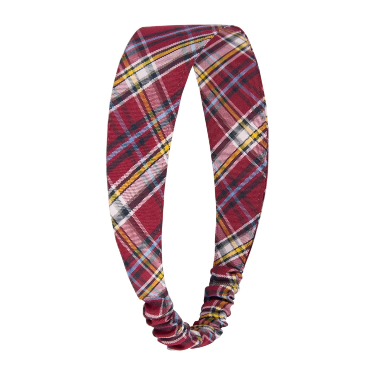 Plaid Elastic Headband