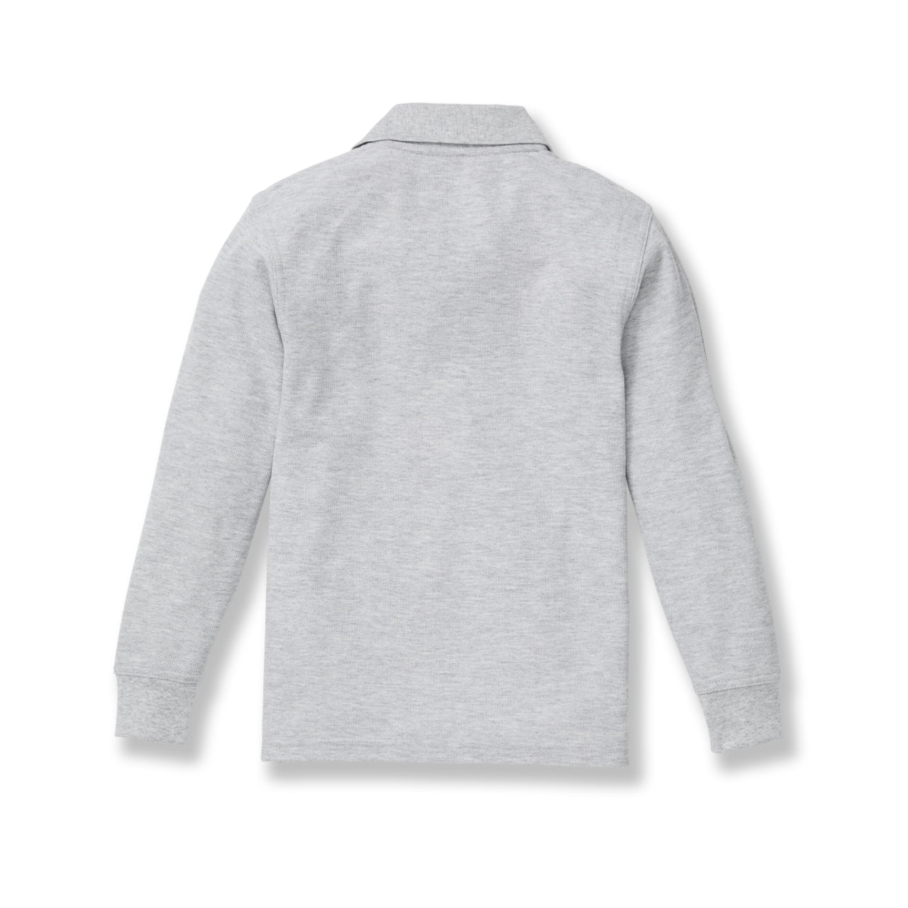 Ash Long Sleeve Pique Polo Shirt